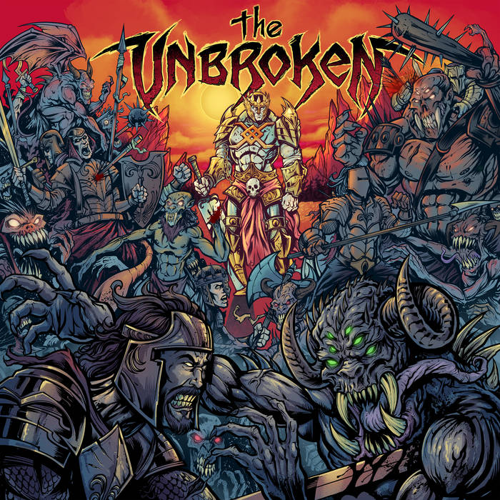 The Unbroken's Human Crown EP Cover