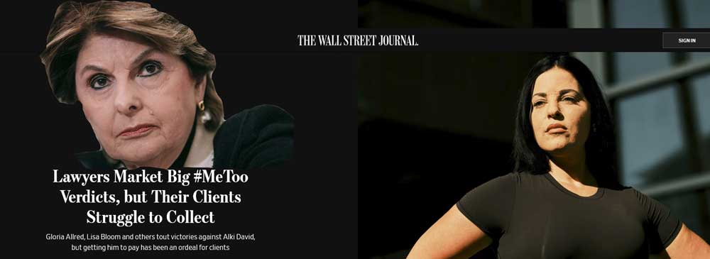 Gloria Allred — Wall Street Journal context