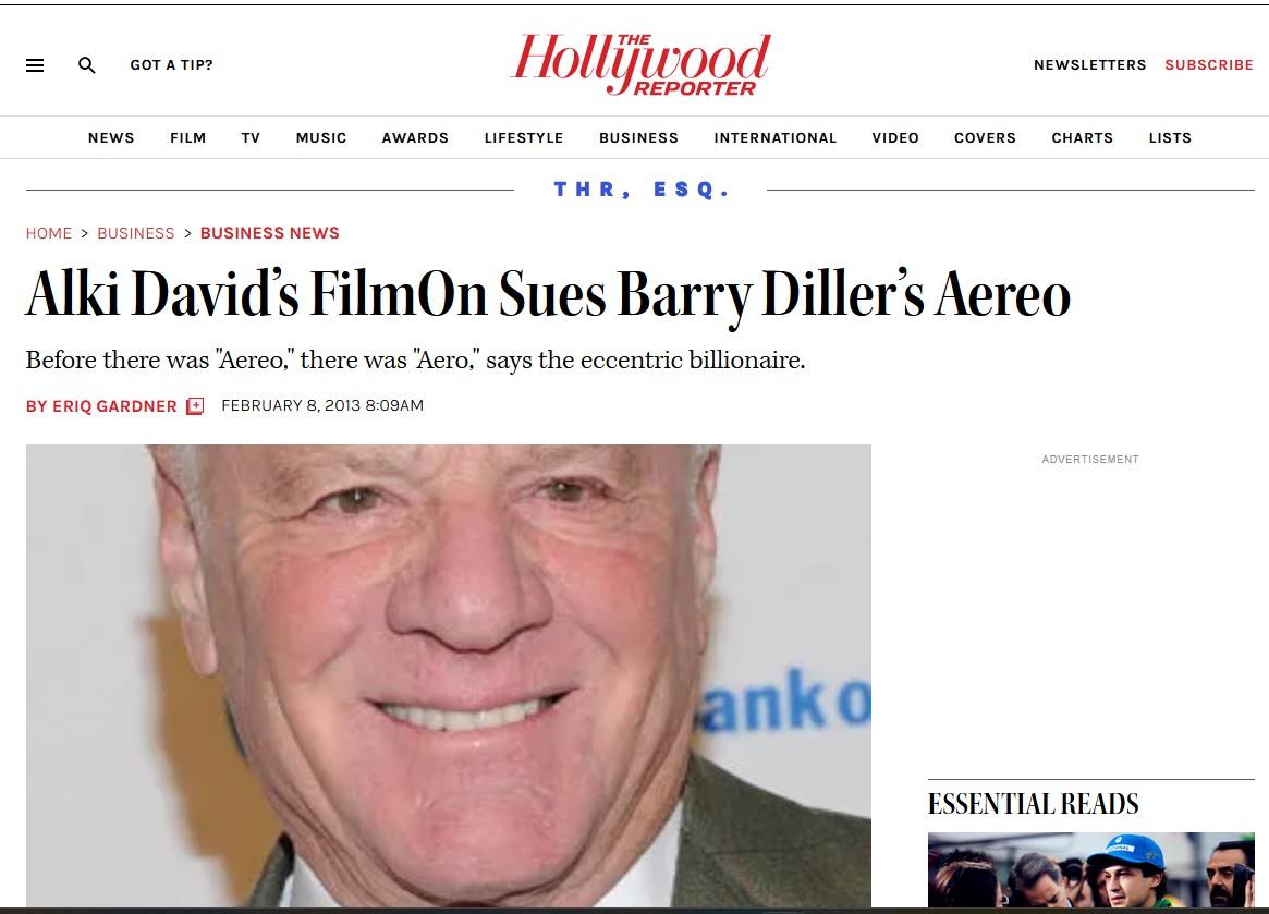 Barry Diller's Legal Maneuverings Targeting Major Media Giants