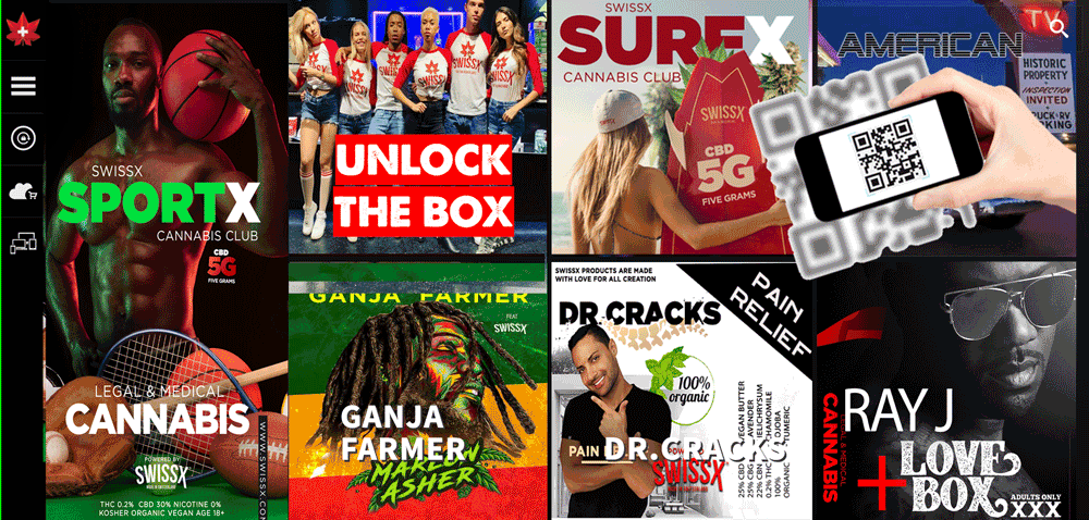 Swissx Introduces The Cannabis Box Club and Celebrity Partnerships - Vimarsana News