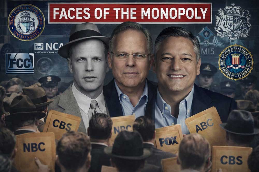 Early revolving doors of monopoly power