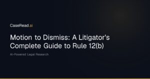 Rule 12(b)(2) Dismissals Without Prejudice: A Legal Strategy for Telecom Giants